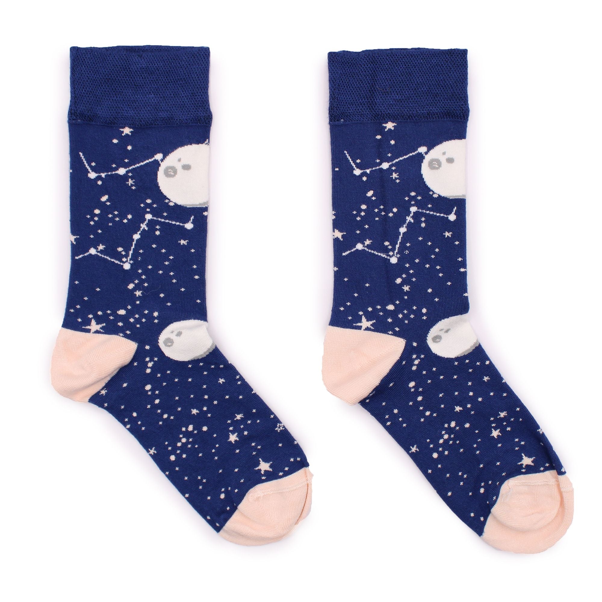 Hop Hare Bamboo Socks (36-40) - Moon Walk