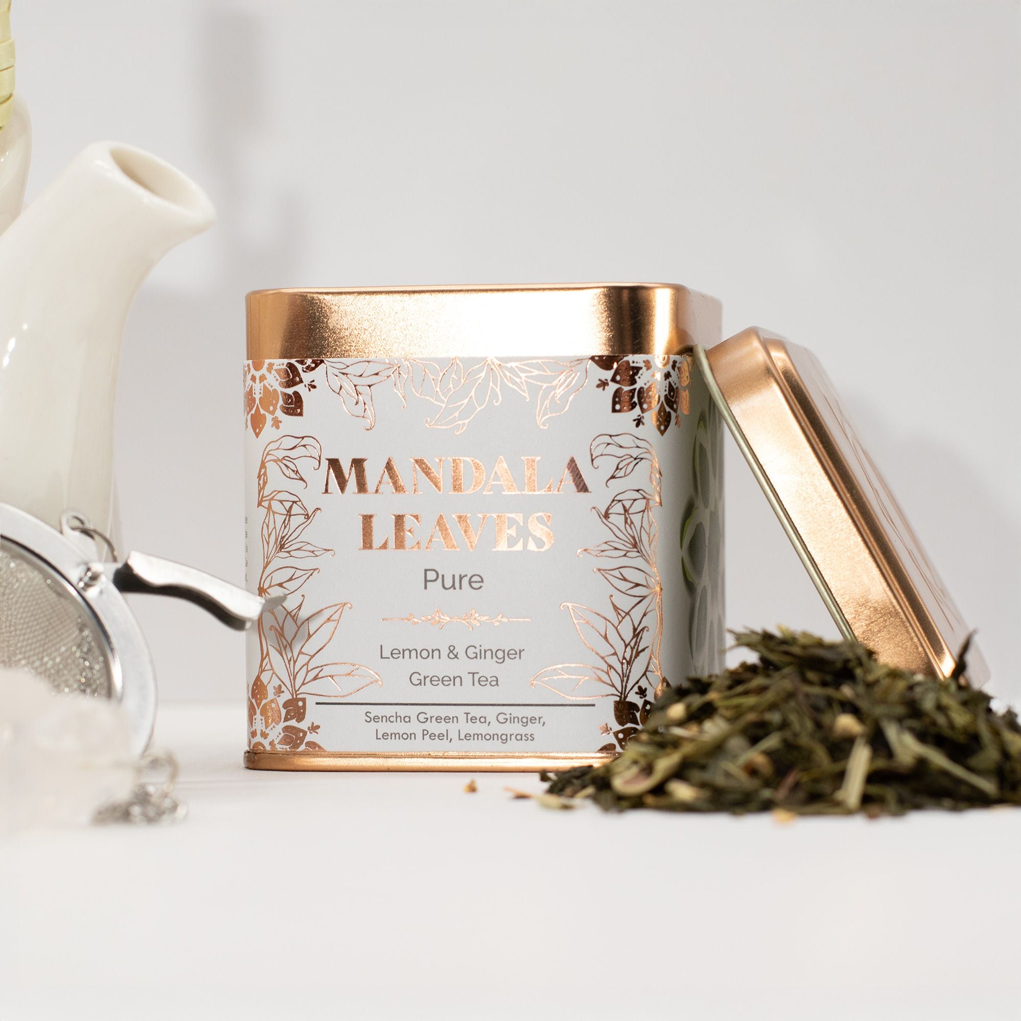 50g Tè verde biologico Eco Classic con limone e zenzero