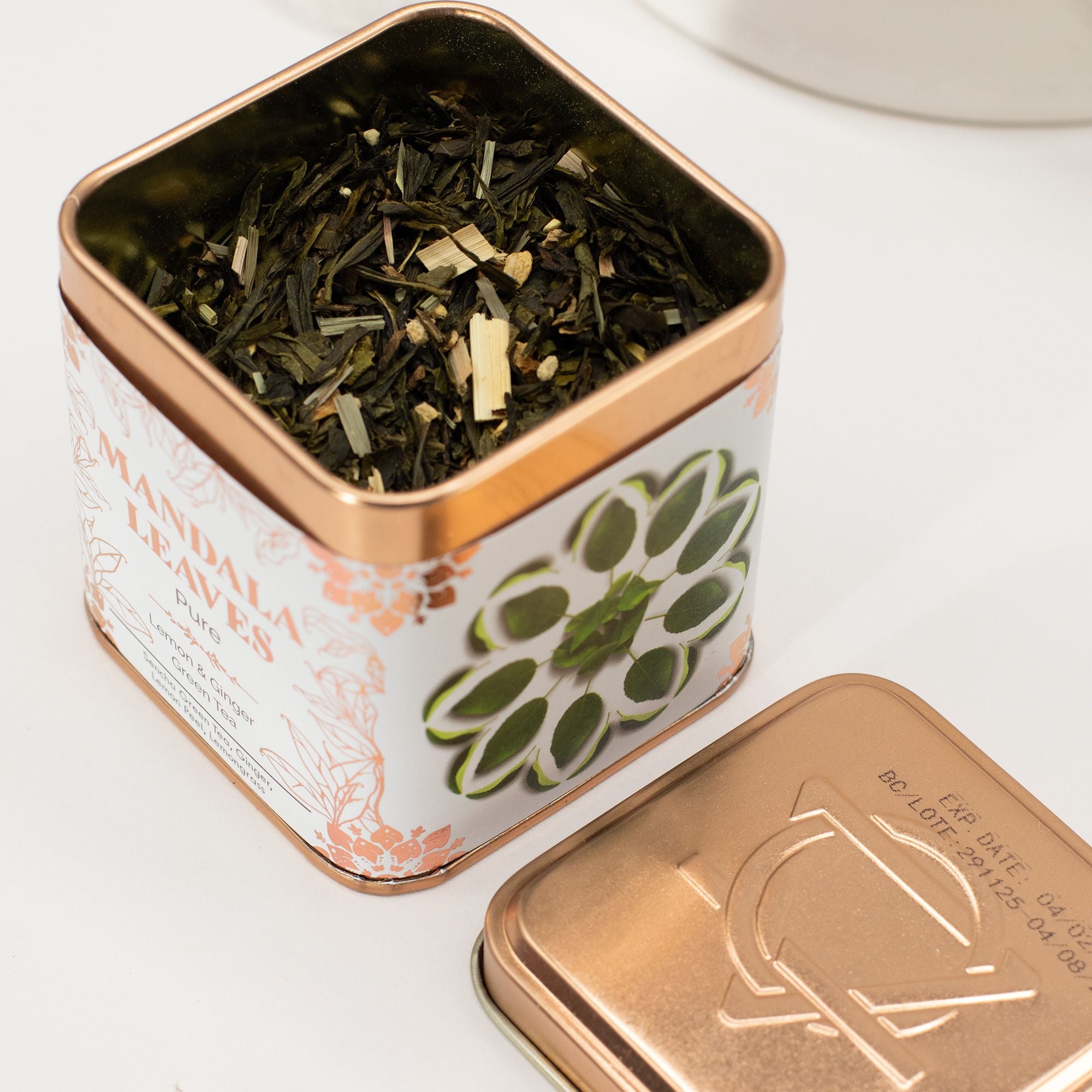 50g Tè verde biologico Eco Classic con limone e zenzero