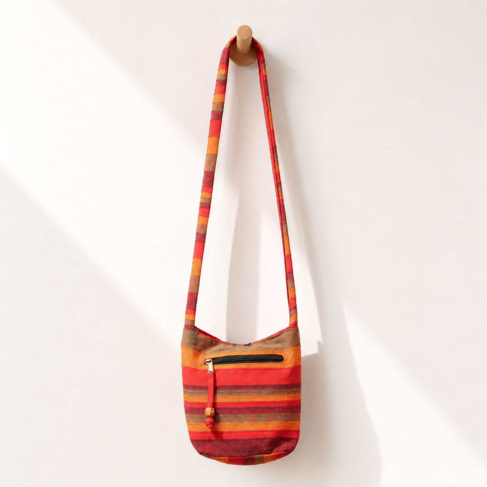 Borsa a tracolla Nepal - Arancione dell’alba