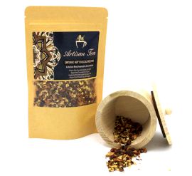 50g Infuso biologico di chai al cioccolato caldo