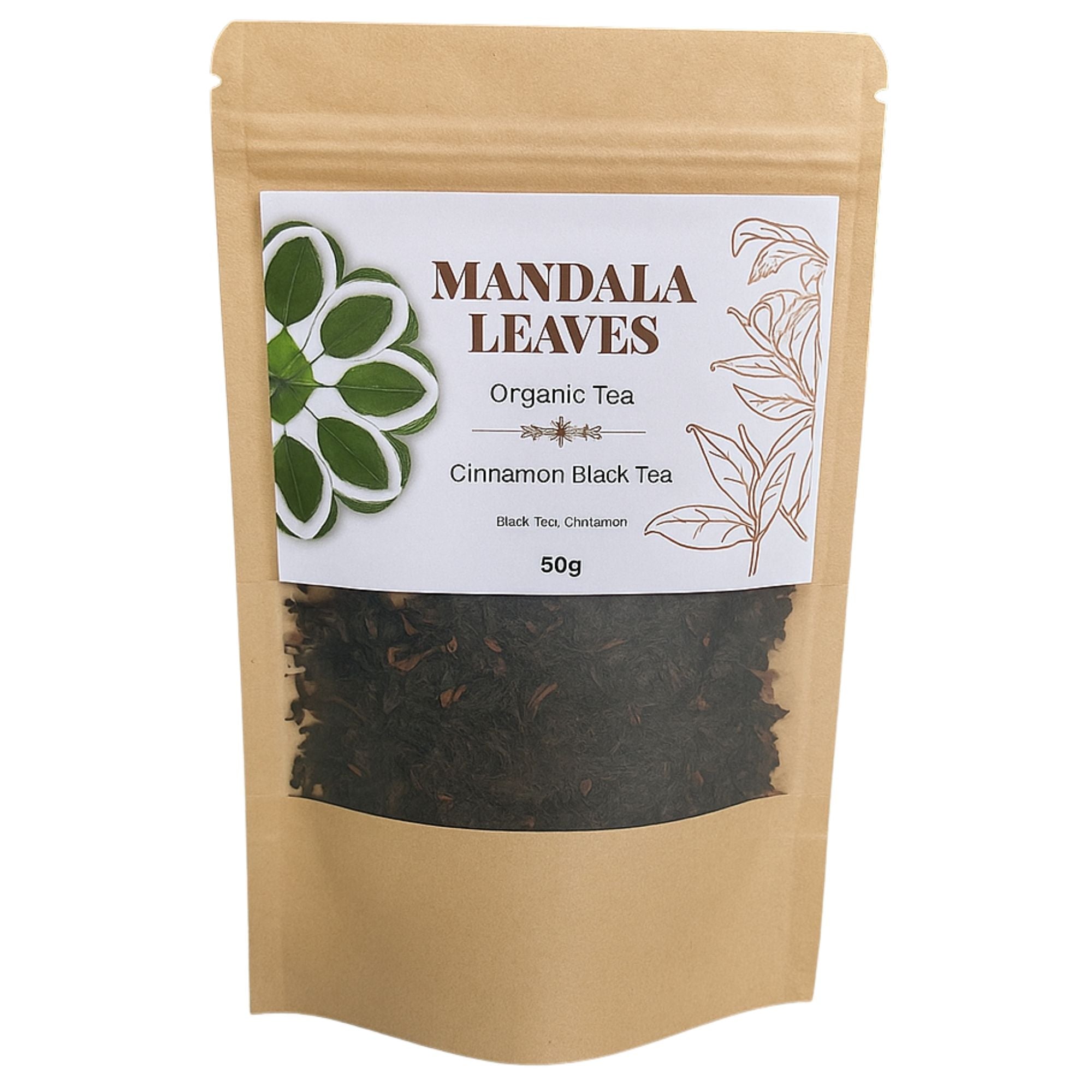 50g Organic Cinnamon Black Tea
