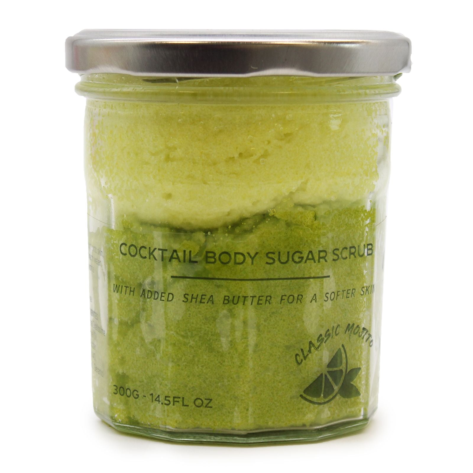 Duftendes Zucker-Körperpeeling – Klassischer Mojito 300g
