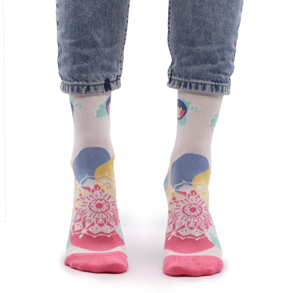 Hop Hare Bamboo Socks (36-40) - Meditation 