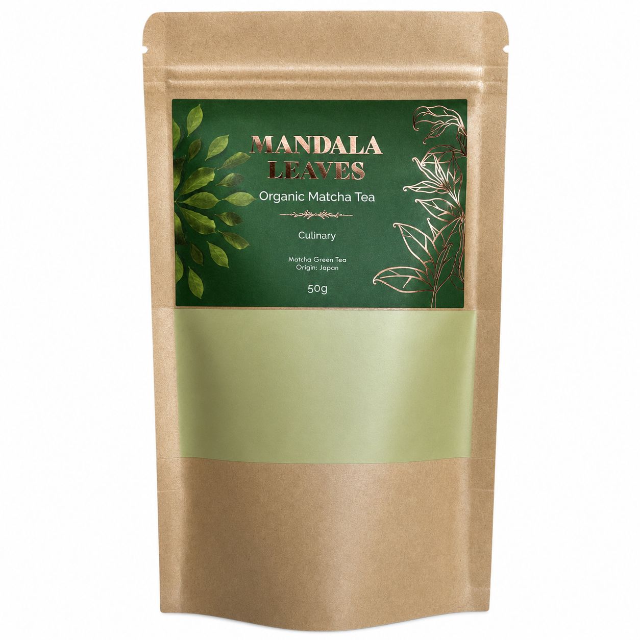 50g Tè matcha biologico da cucina
