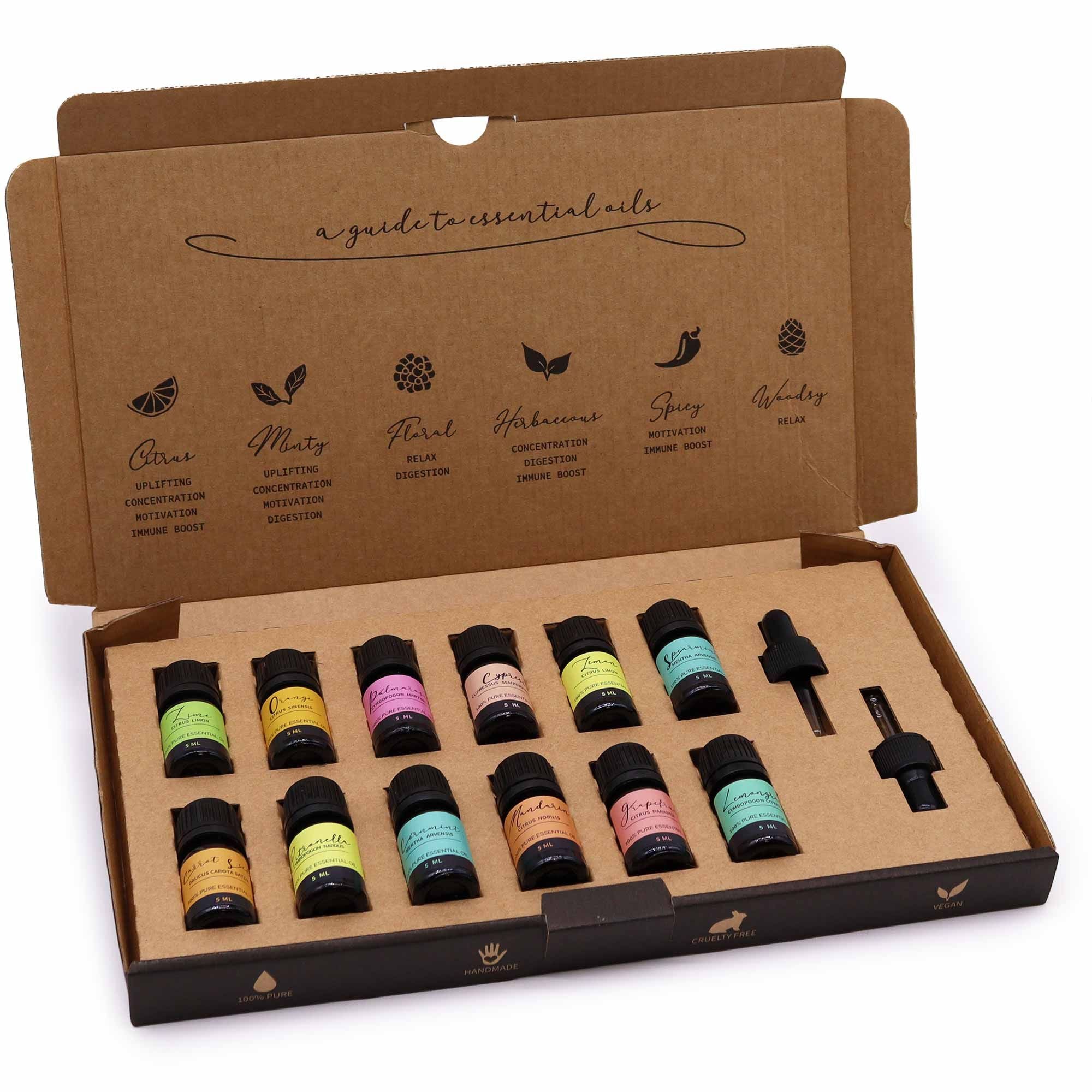 Set di oli essenziali per aromaterapia - Estate
