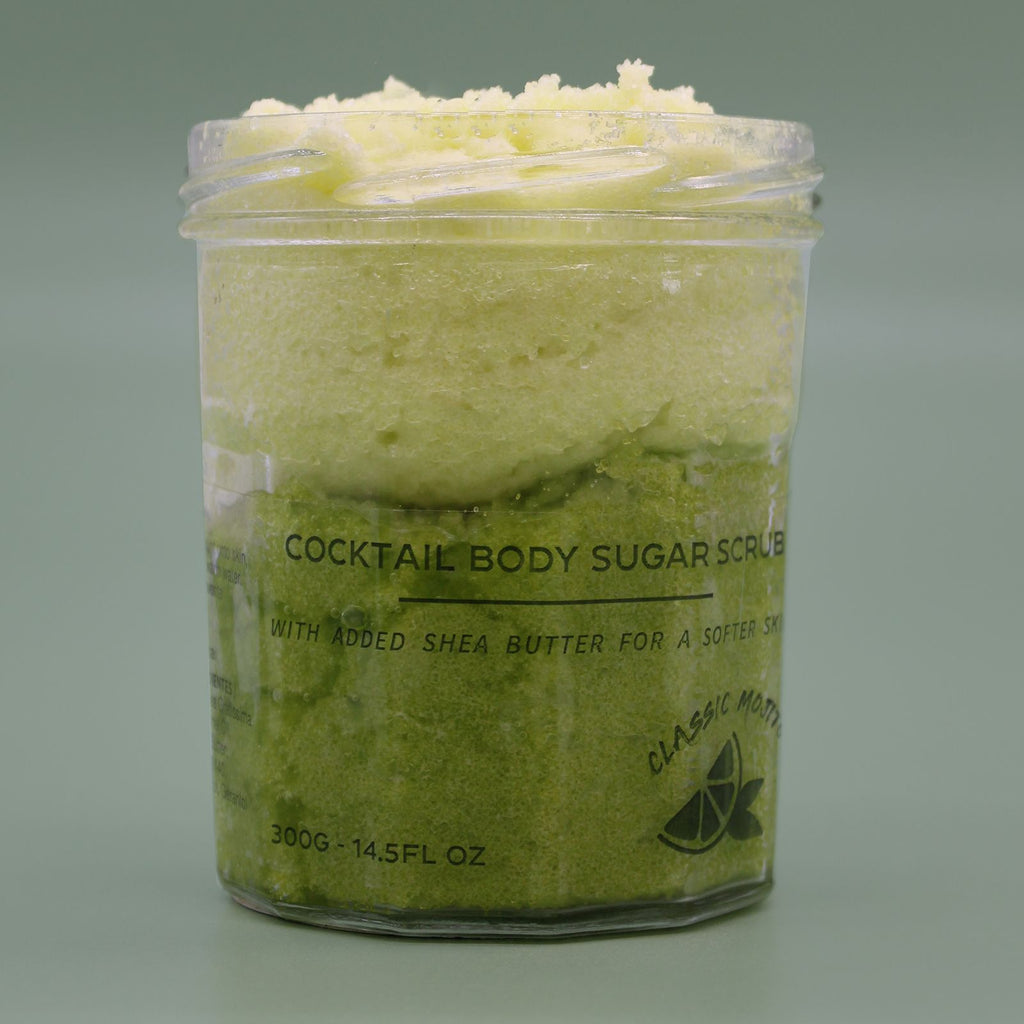 Duftendes Zucker-Körperpeeling – Klassischer Mojito 300g