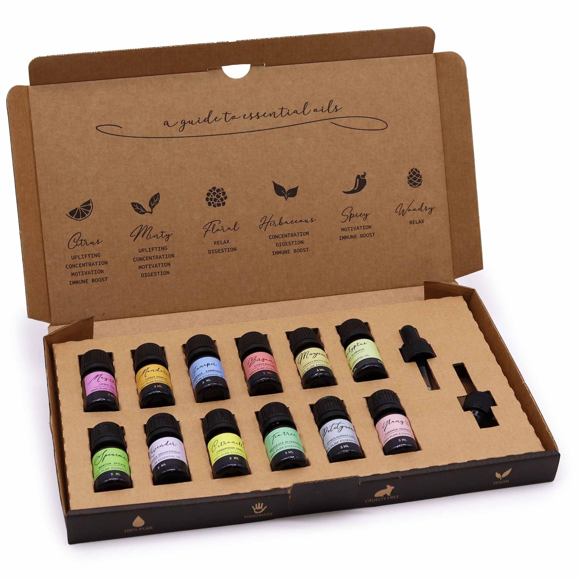 Set di oli essenziali per aromaterapia - Primavera