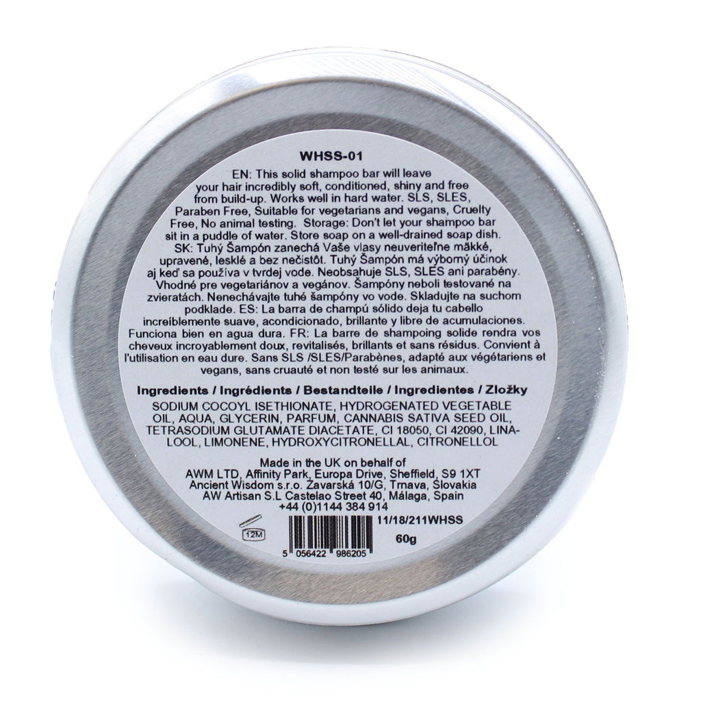 Shampoo solido Wild Hare da 60g - Orchidea
