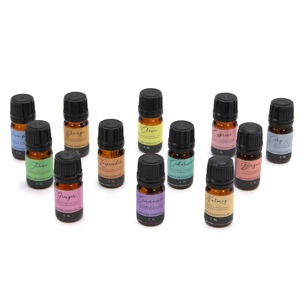 Aromatherapie-Set mit ätherischen Ölen – Herbst-Set