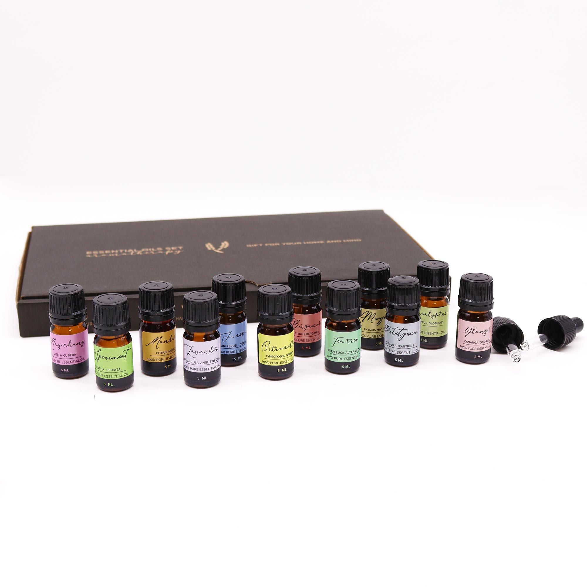 Set di oli essenziali per aromaterapia - Primavera