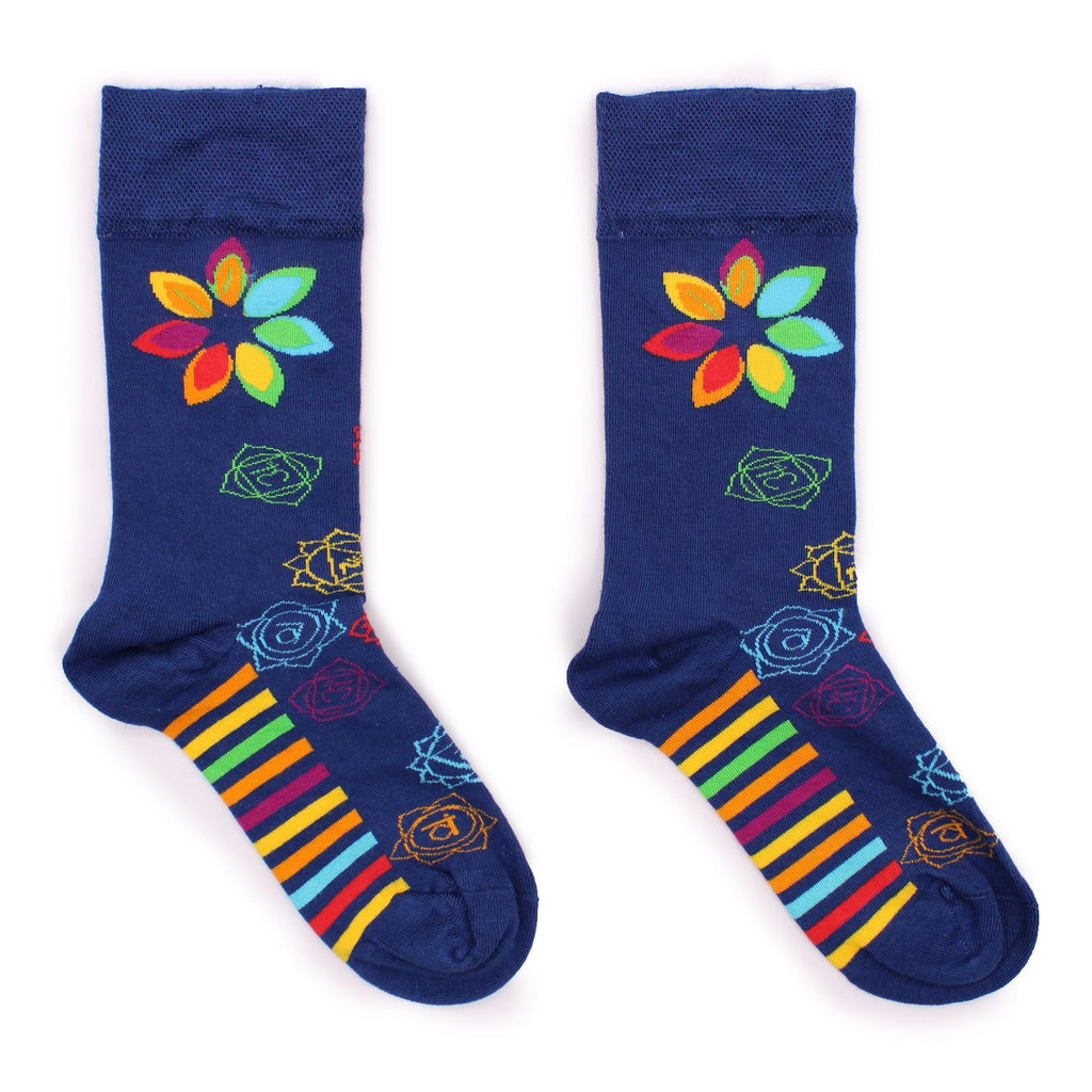Calzini Hop Hare in bambù (36-40) - chakra arcobaleno