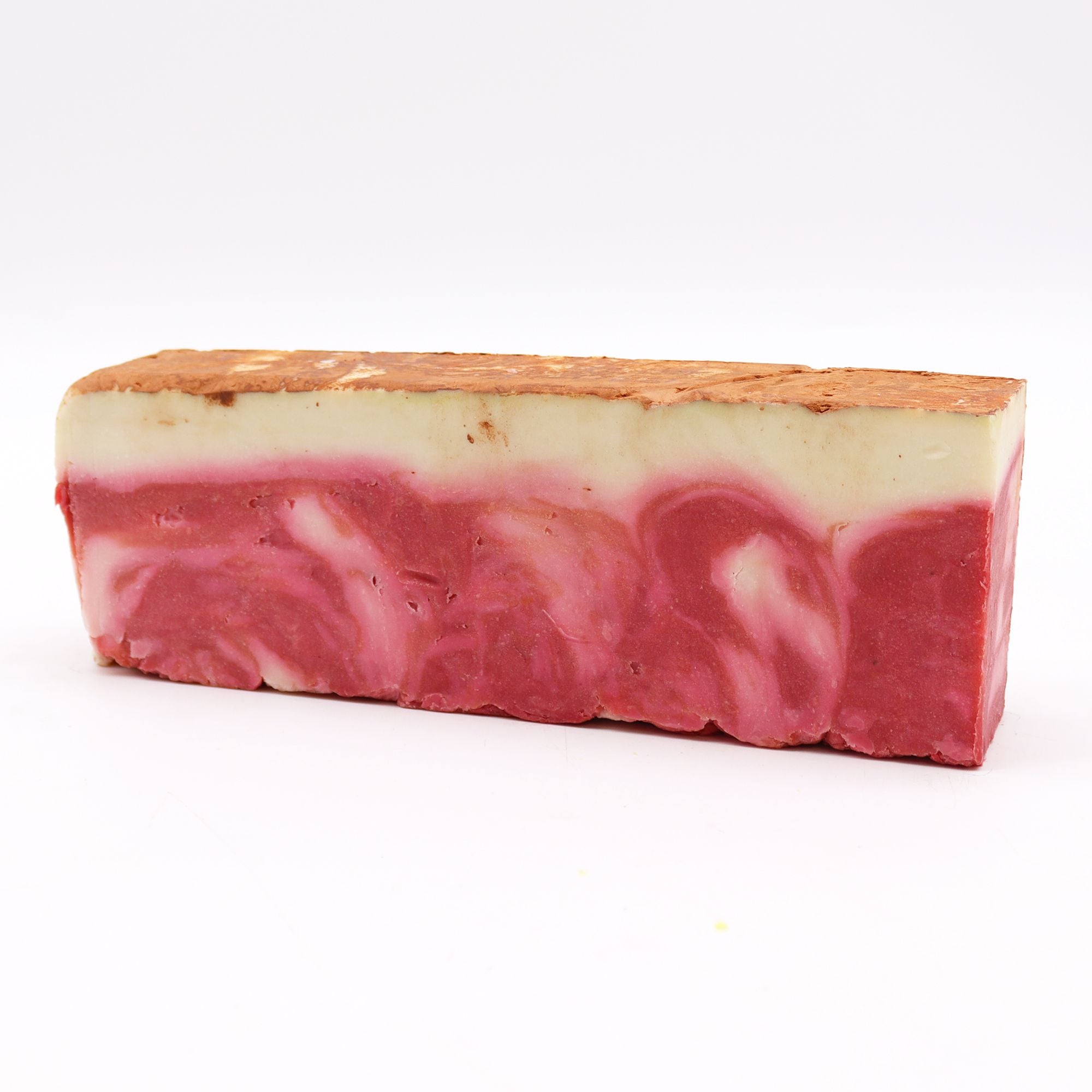 Argilla rossa - fetta di sapone all'olio d'oliva