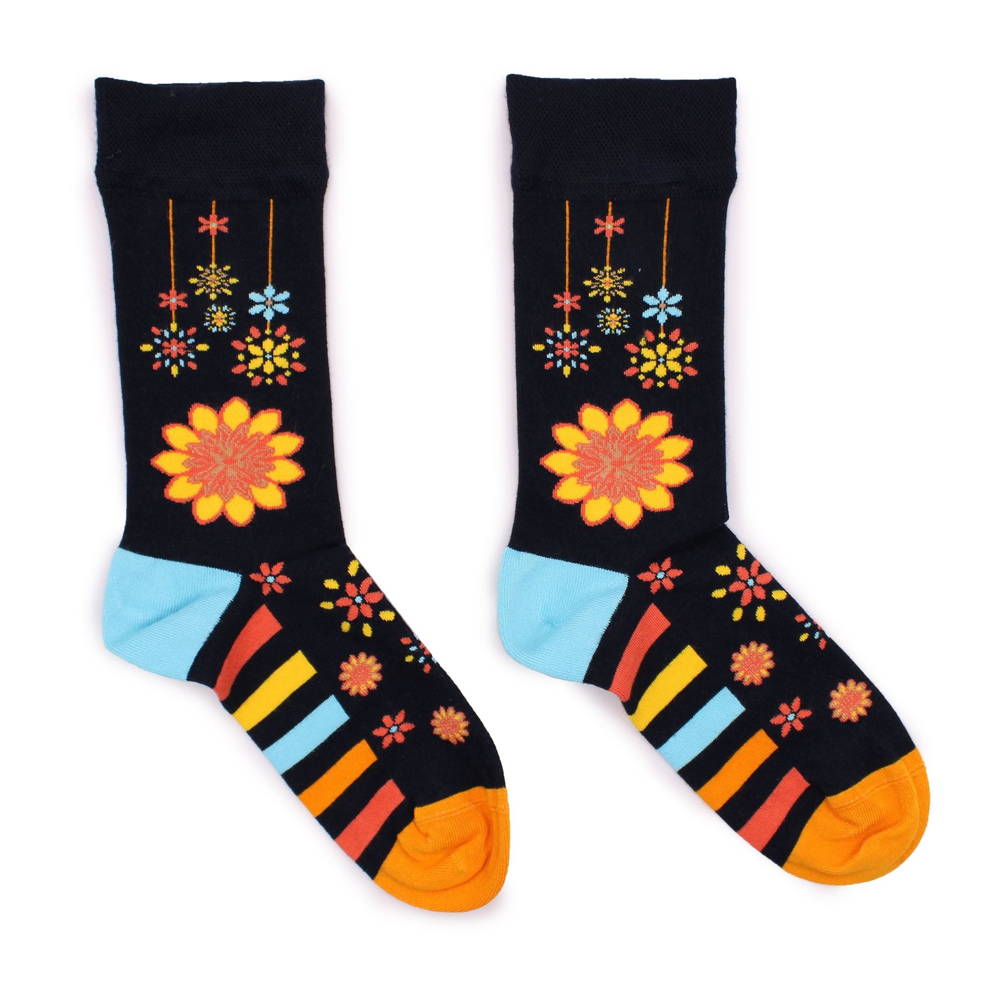 Hop Hare Bamboo Socks (36-40) - Mandala Flowers