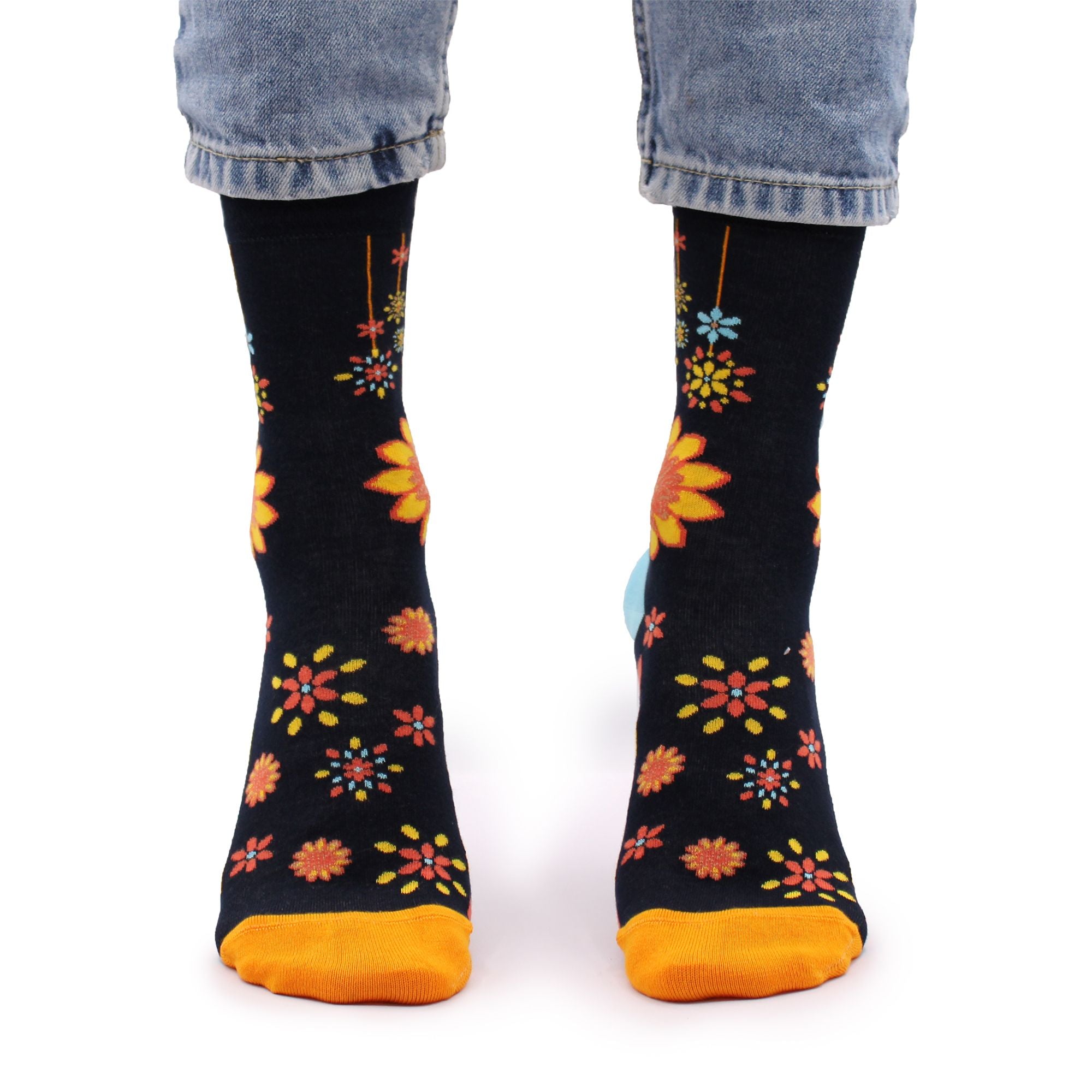 Hop Hare Bamboo Socks (36-40) - Mandala Flowers