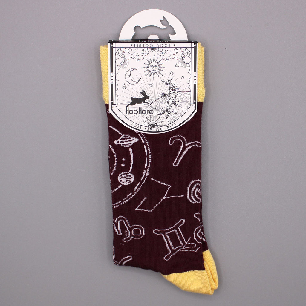 Hop Hare Bamboo Socks (36-40) - Zodiac
