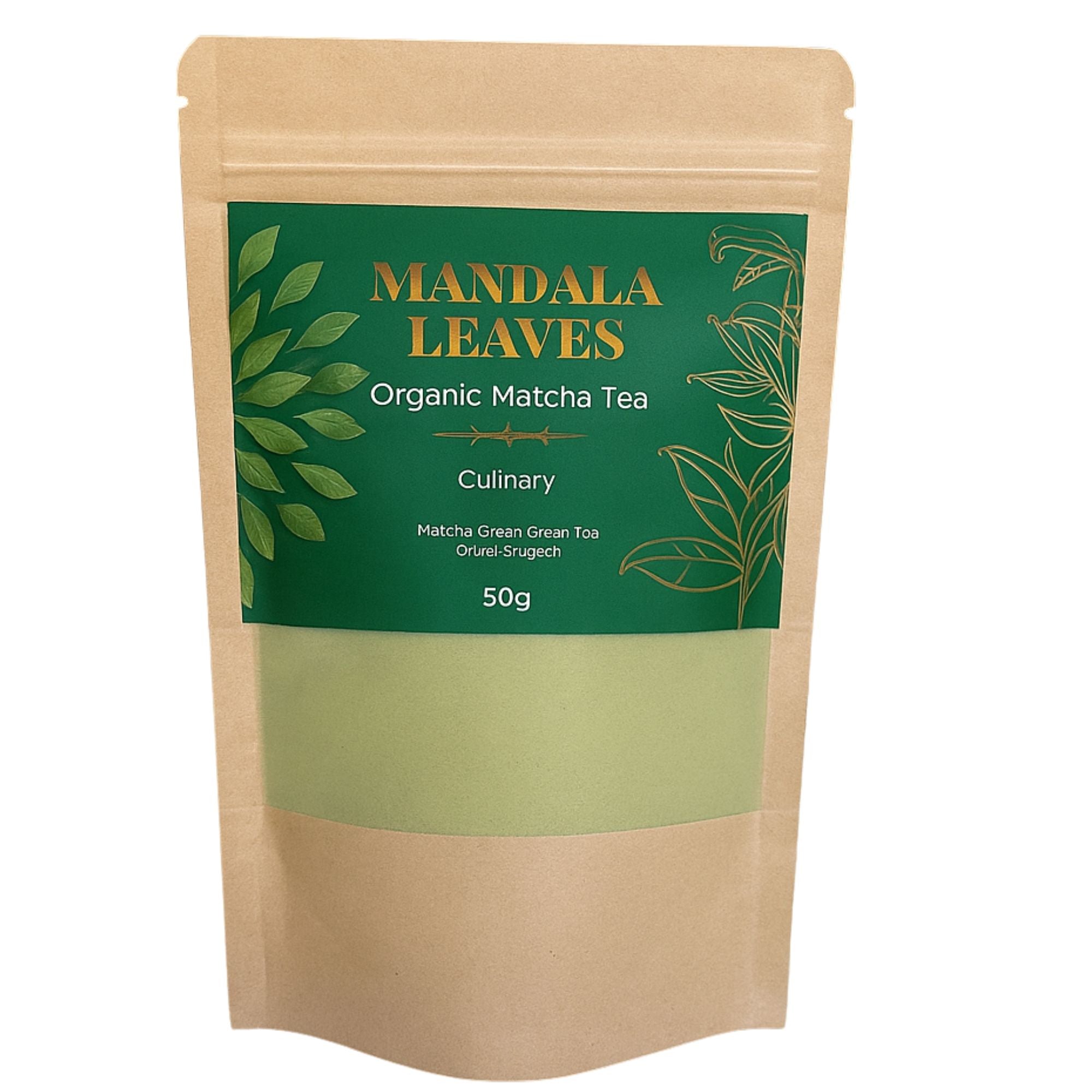 50g Tè matcha biologico da cucina
