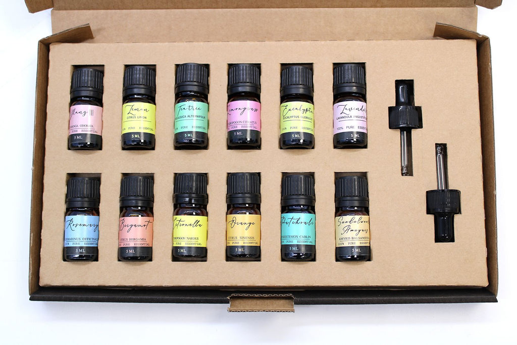 Aromatherapie-Set ätherischer Öle – Die Top 12