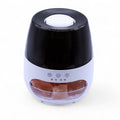 Salzstein-Flammeneffekt Aroma Diffusor – Weiß USB – Farbwechsel und Timer