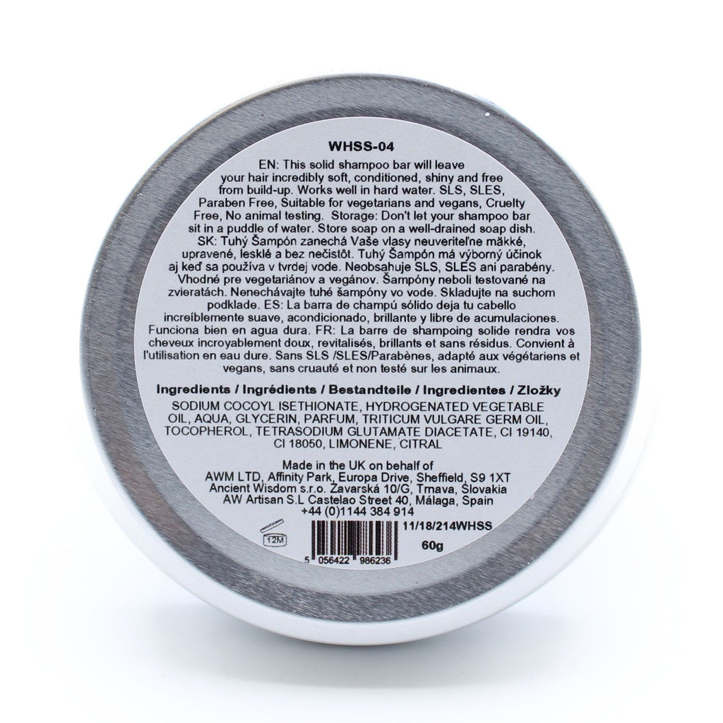 Shampoo solido Wild Hare da 60g - Tutti frutti