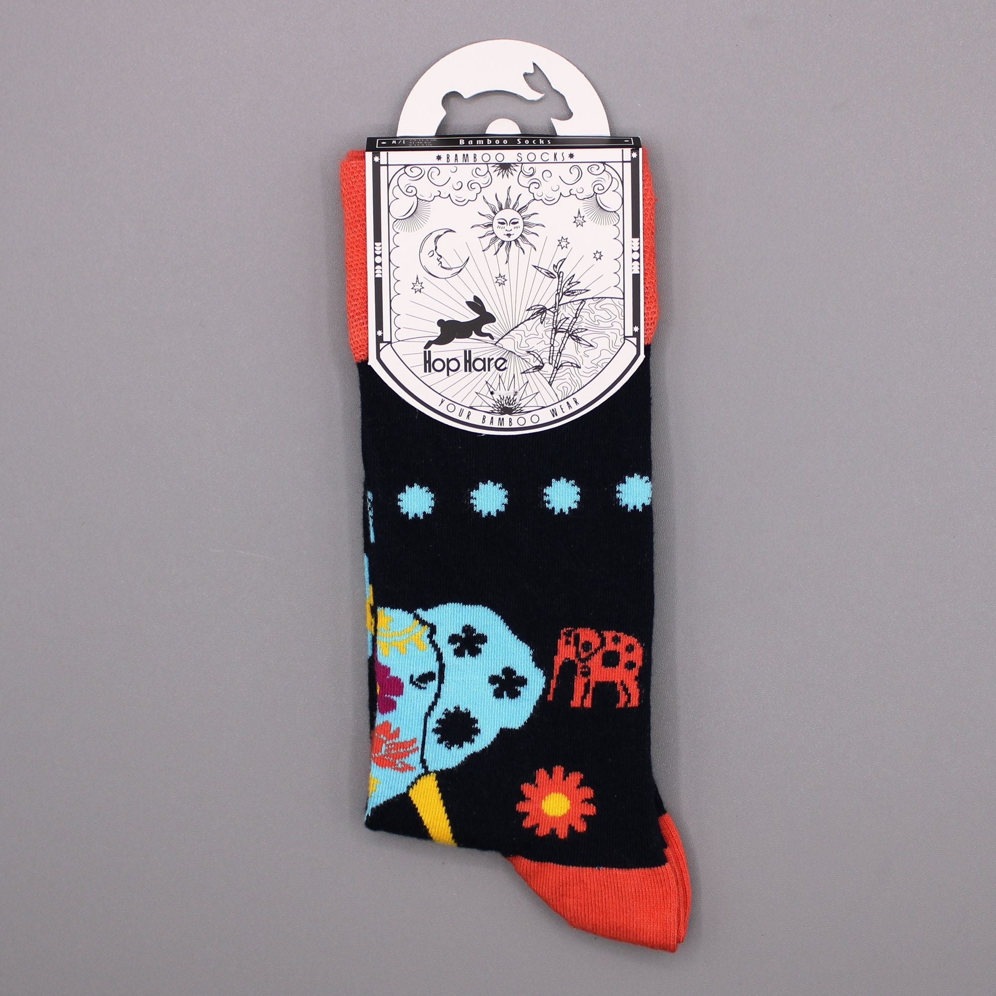 Hop Hare Bamboo Socks (36-40) - Lucky Elephant 