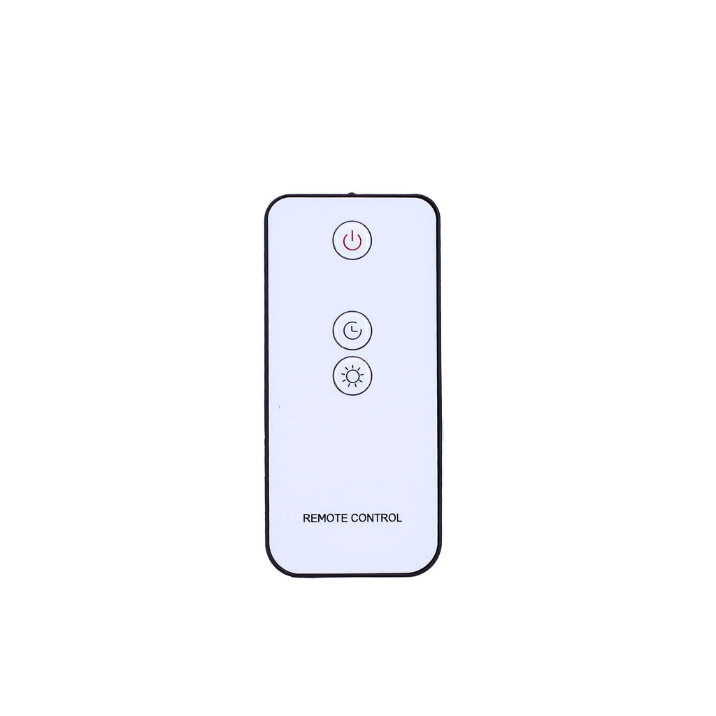 Salzstein-Flammeneffekt Aroma Diffusor – Weiß USB – Farbwechsel und Timer