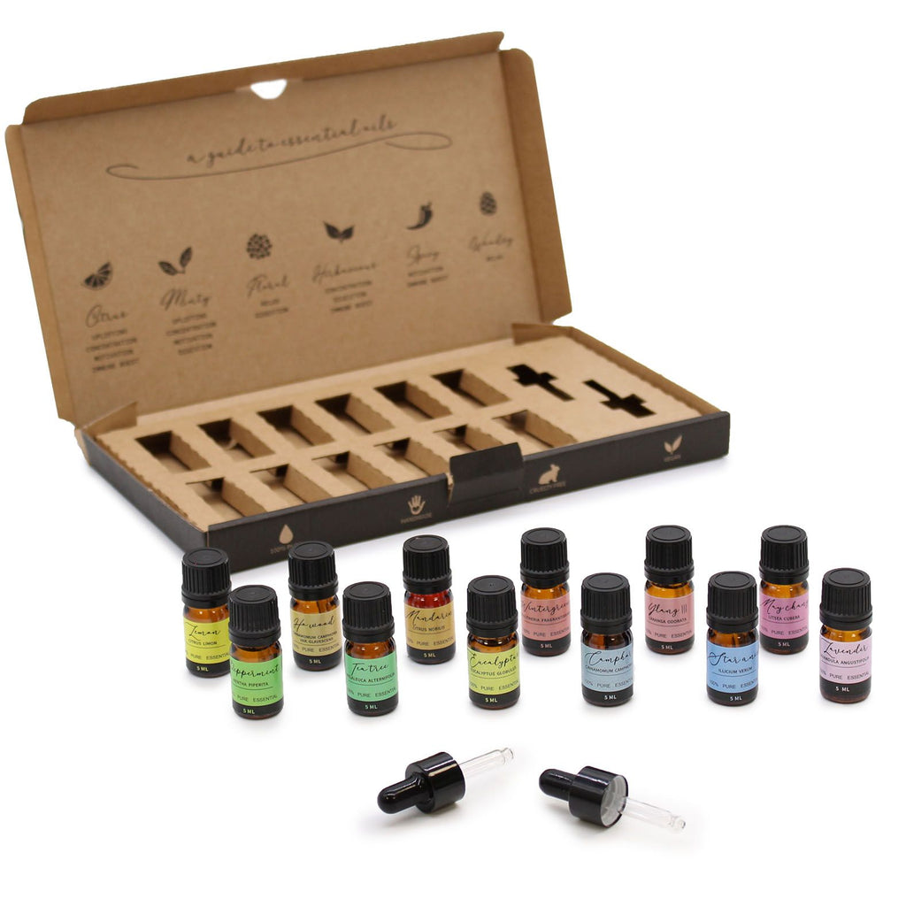 Aromatherapie-Set mit ätherischen Ölen - Starter-Set
