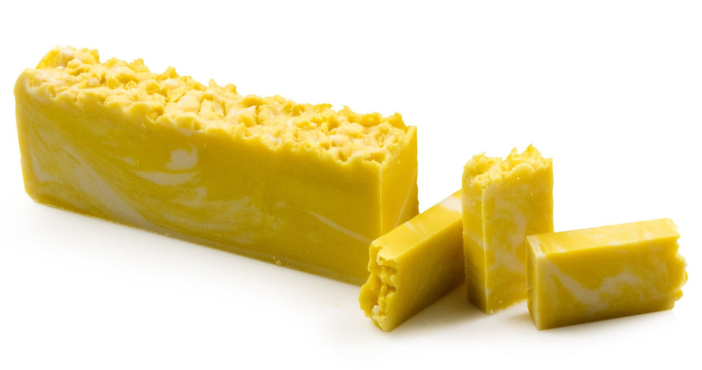 Lemon - Olive Oil Soap Slice