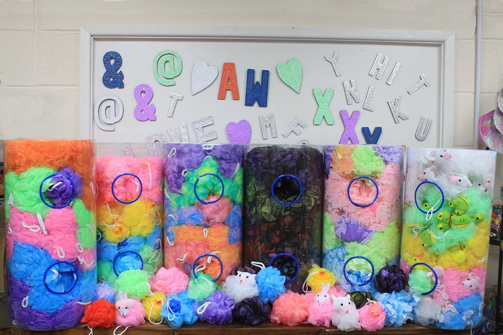 Squeaky Toy Scrunchies 5 asst (display tube) - 30gm