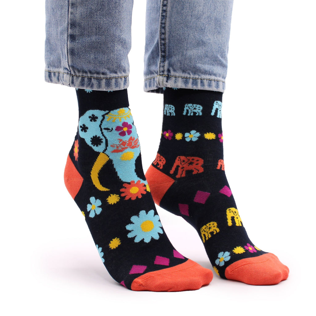 Calzini in bambù Hop Hare (36-40) – Elefante portafortuna