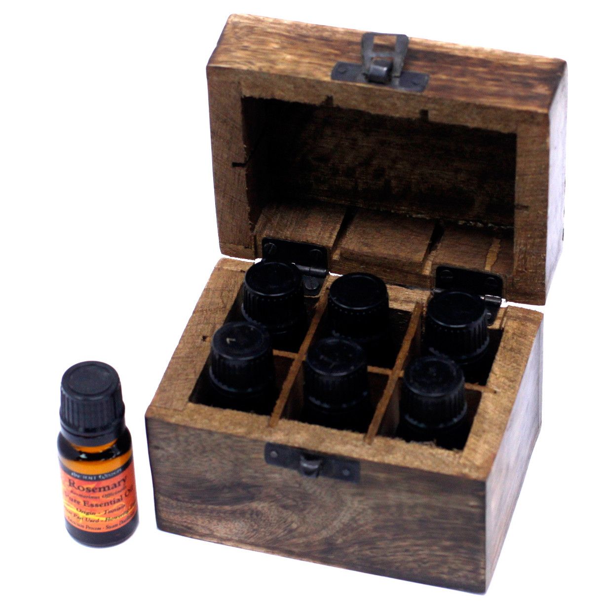 Scatola per aromaterapia Mango - Floreale (contiene 6 flaconi)